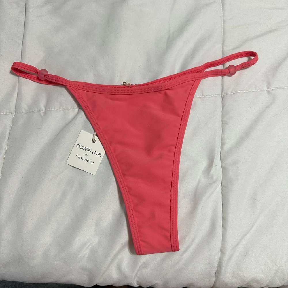 Riot Swim Coral Bikini Bottom
